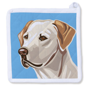 Yellow Labrador Retriever Potholder