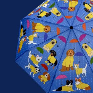 Puppy Dogs in the Rain Umbrella