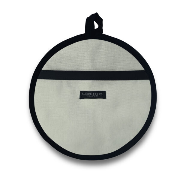 Mother Cat with a Kitty Round Potholder - Image 2