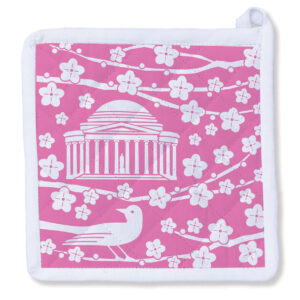 Cherry Blossom Classic Pink Potholder