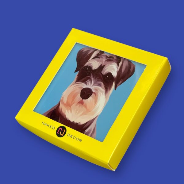 Set of 4 MDF Coasters - Schnauzer - Image 2