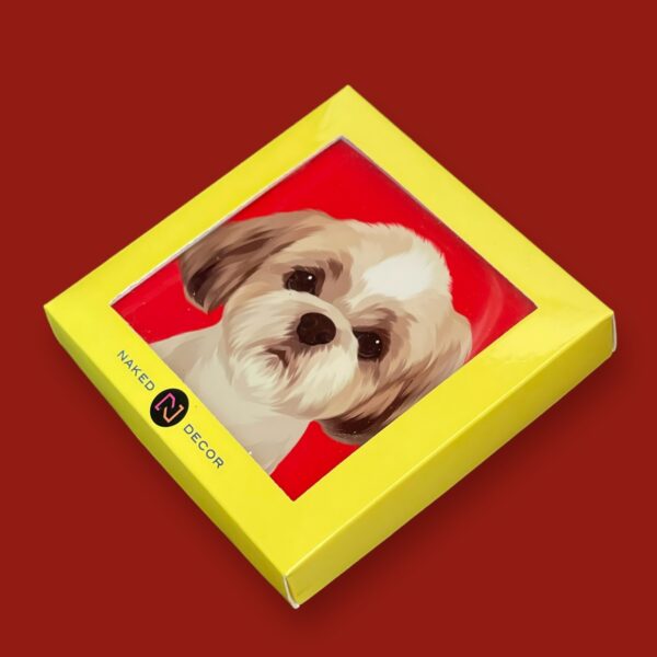 Set of 4 MDF Coasters - Shih Tzu - Image 2