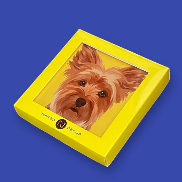 Set of 4 MDF Coasters - Yorkie / Yorkshire Terrier - Image 2