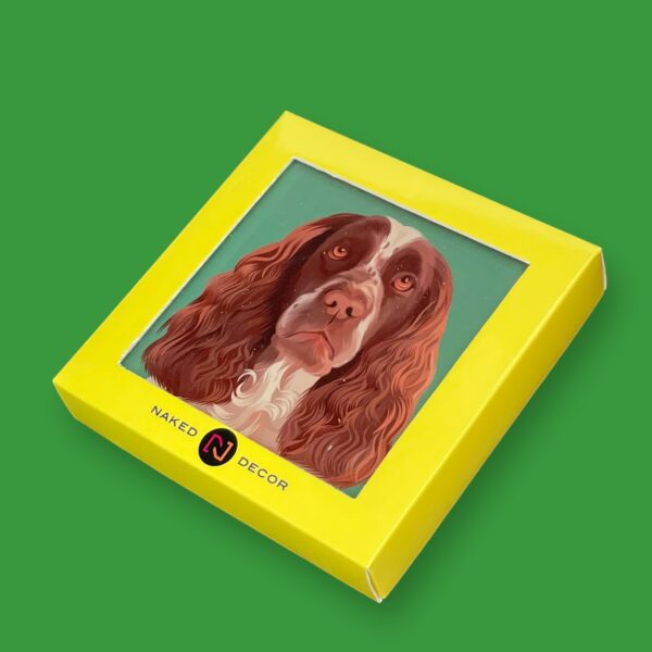 Set of 4 MDF Coasters - Springer Spaniel - Image 2