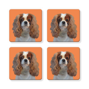 Set of 4 MDF Coasters - Cavalier King Charles Spaniel