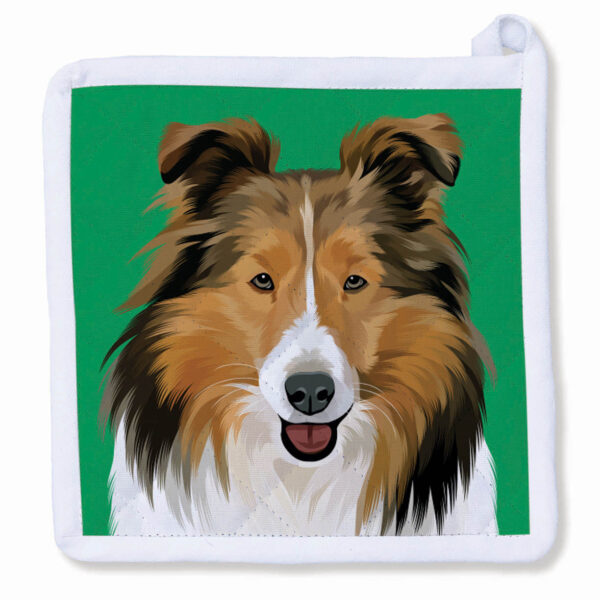 Collie Sheltie Shetland Sheepdog Potholder