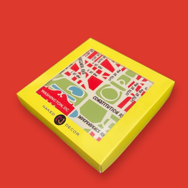 DC Proud Collection: Set of 4 - Variety Pack: Nation's Capital DC Coasters - Image 2