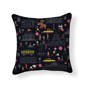 We Love DC Pillow