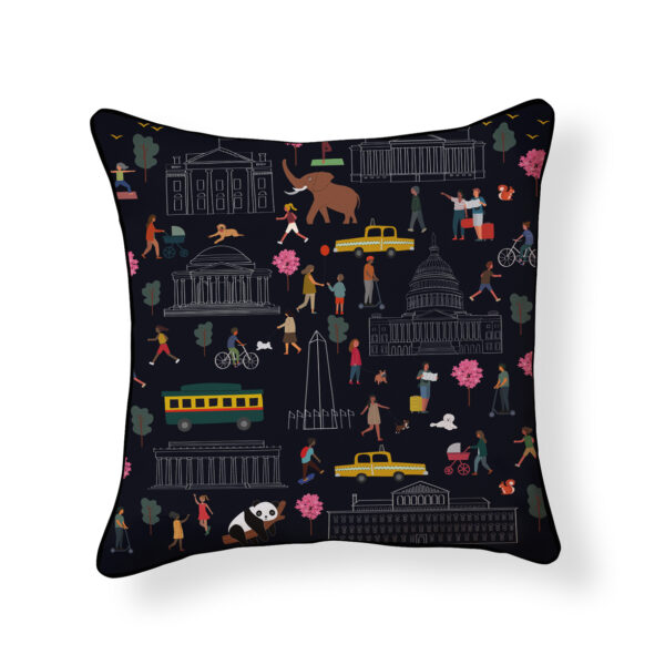 We Love DC Pillow