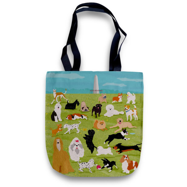 Cheeky Tote Bag - Dog Days of Summer at the National Mall