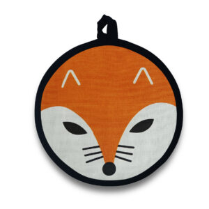 Fox Round Potholder