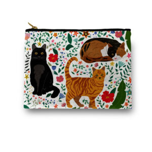 Garden of Kitty Cats Cosmetic/ Amenity Bag