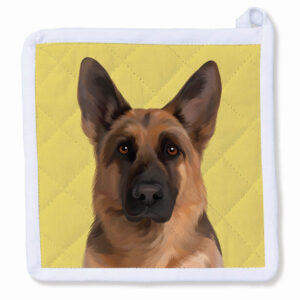 German Shepherd Potholder