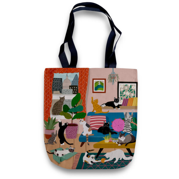Cheeky Tote Bag - The House of Cats