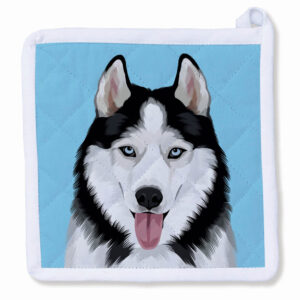Siberian Husky Potholder