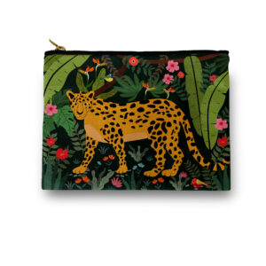 Leopard Cosmetic/ Amenity Bag