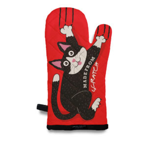 Kitty Cat Oven Mitt -Made from Scratch