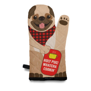 Pug Oven Mitt -Whatcha Cookin'