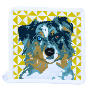 Australian Shepherd Aussie Potholder