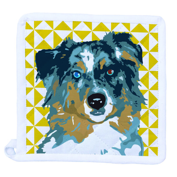 Australian Shepherd Aussie Potholder