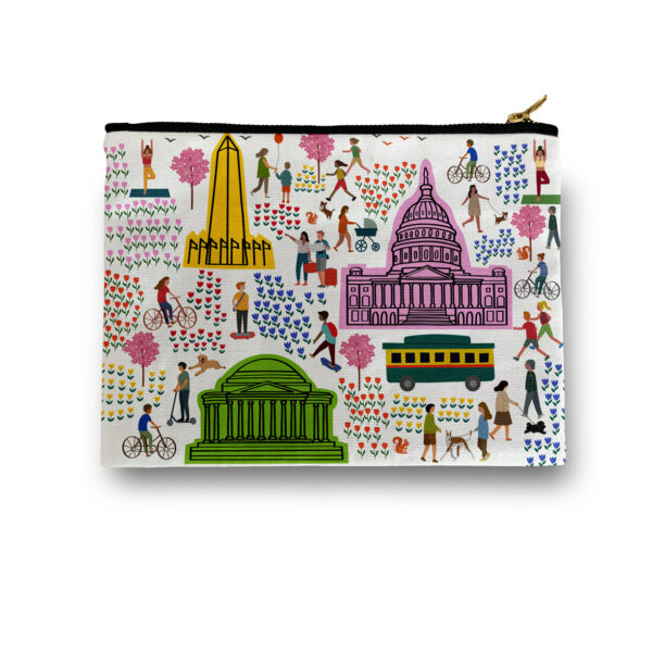 Spring in DC Cosmetic/ Amenity Bag