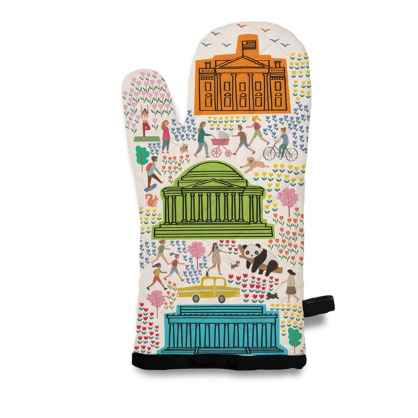 Spring in DC Oven Mitt - Image 2