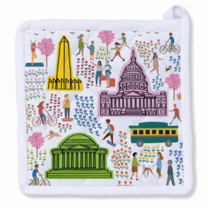 Spring in Washington DC Potholder