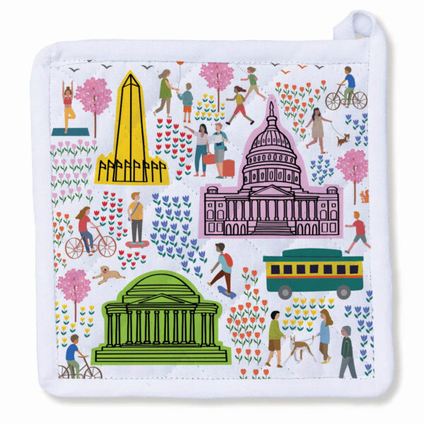 Spring in Washington DC Potholder