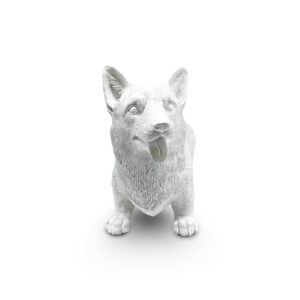 White Corgi Statue - Image 2
