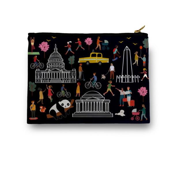 We Love DC Cosmetic/ Amenity Bag