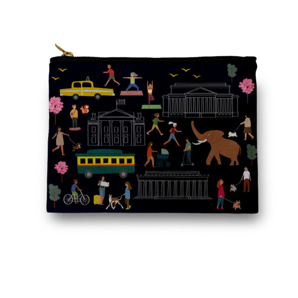 We Love DC Cosmetic/ Amenity Bag - Image 2