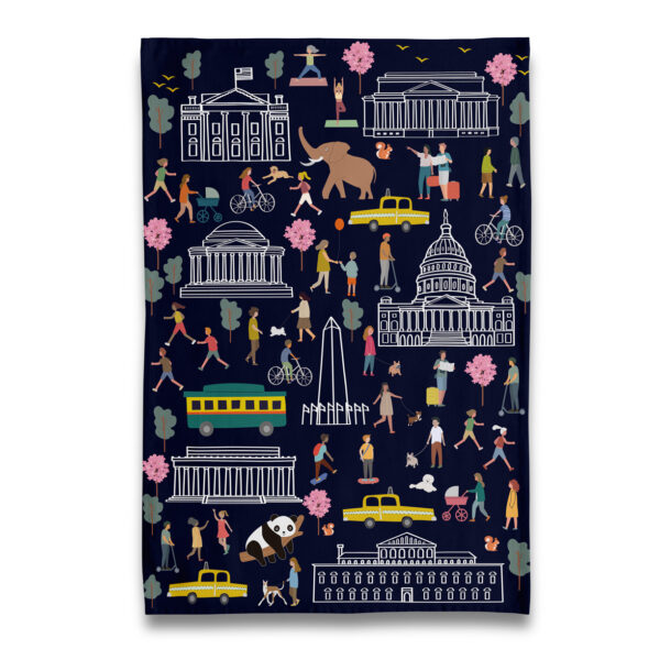 We Love DC Tea Towel