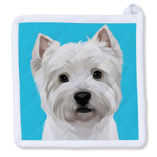 Westie West Highland Terrier Potholder