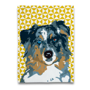 Aussie Australian Shepherd Tea Towel