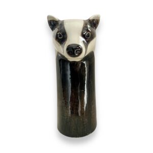 British Quail Ceramics: Badger Vase