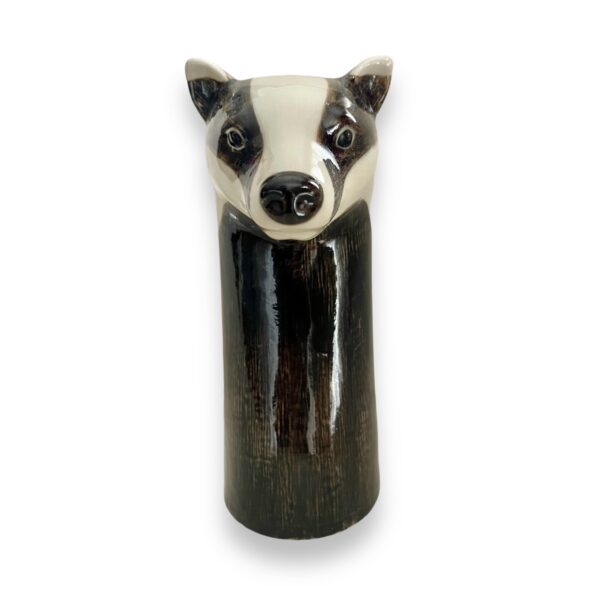 British Quail Ceramics: Badger Vase