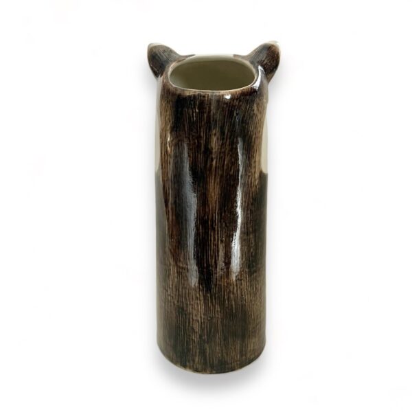 British Quail Ceramics: Badger Vase - Image 3