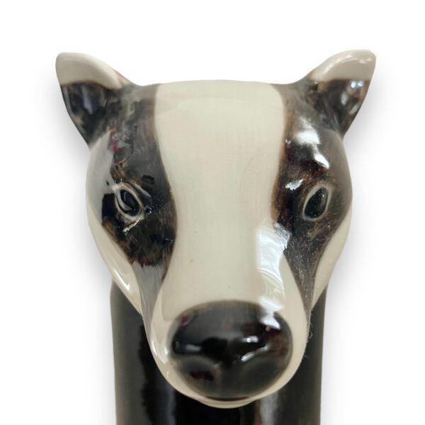 British Quail Ceramics: Badger Vase - Image 4