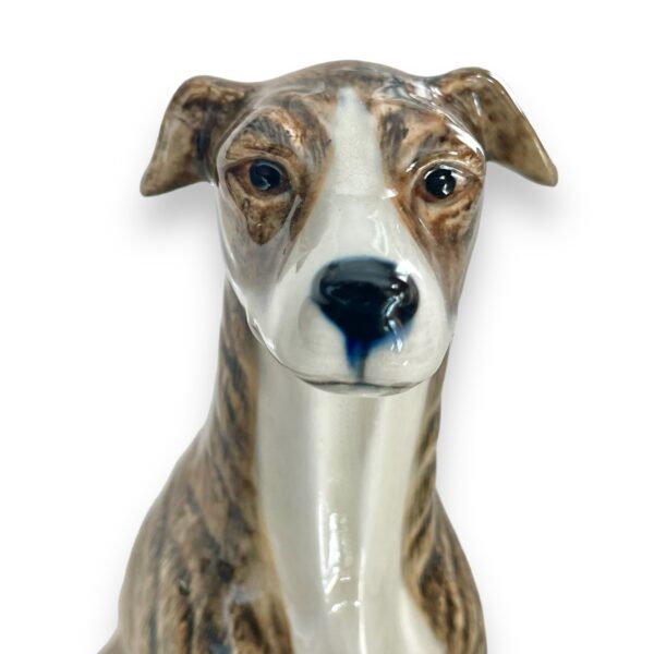 British Quail Ceramics: Greyhound Brindle Vase - Image 5
