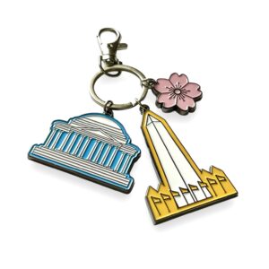DC Proud Collection- Washington DC Keychain