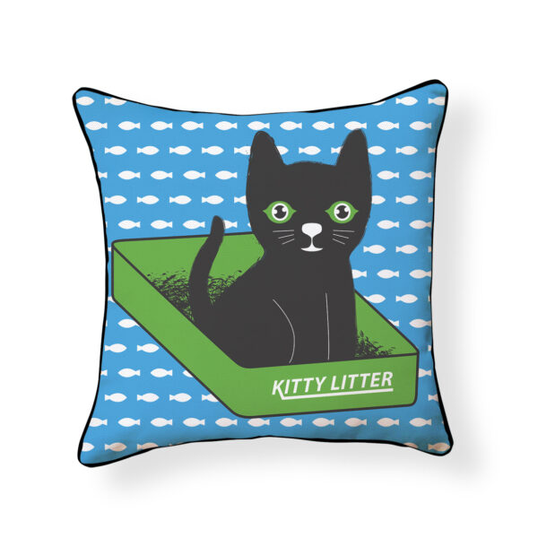 Little Kitty Cat Litter Pillow