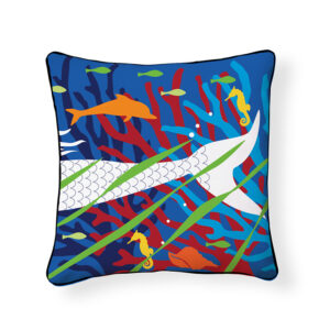 Mermaid Reversible Pillow - Image 2