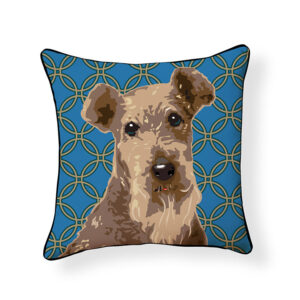 Pooch Décor: Welsh Terrier Pillow