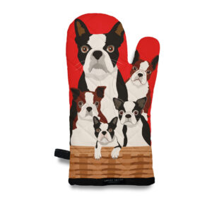 All Things BOSTON TERRIER Oven Mitt