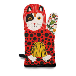 Calico Yayoi KusaMEOW Oven Mitt
