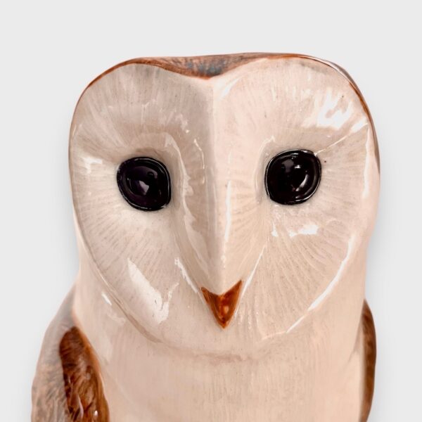 British Quail Ceramics: Barn Owl Vase - Image 5