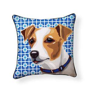 Pooch Décor: Jack Russell Pillow