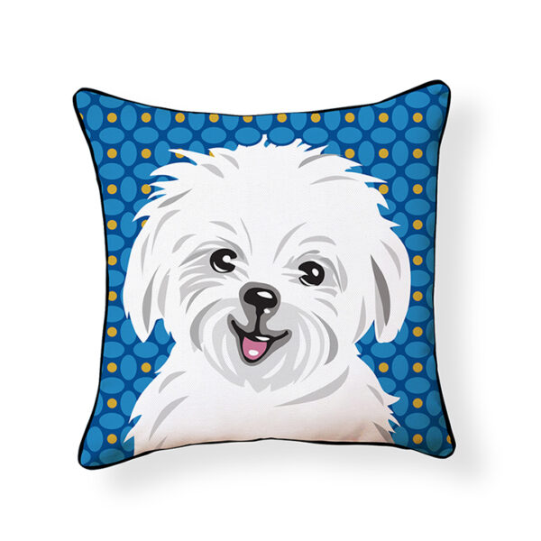 Pooch Décor: Maltese Pillow