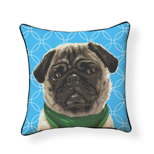 Pooch Décor: Pug Puppy Pillow