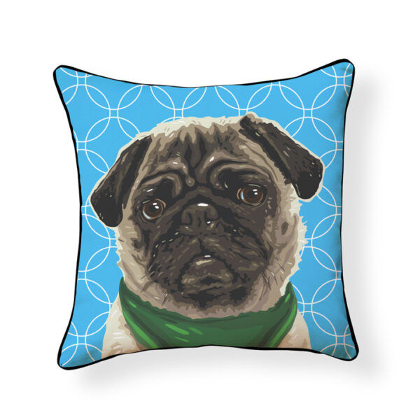 Pooch Décor: Pug Puppy Pillow